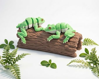 Articulated Tree Frog - 3D Printed Fidget Toy
