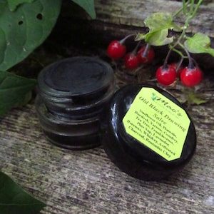 Black Drawing Salve 1/3 oz, Vintage Recipe, Petroleum Free, Natural