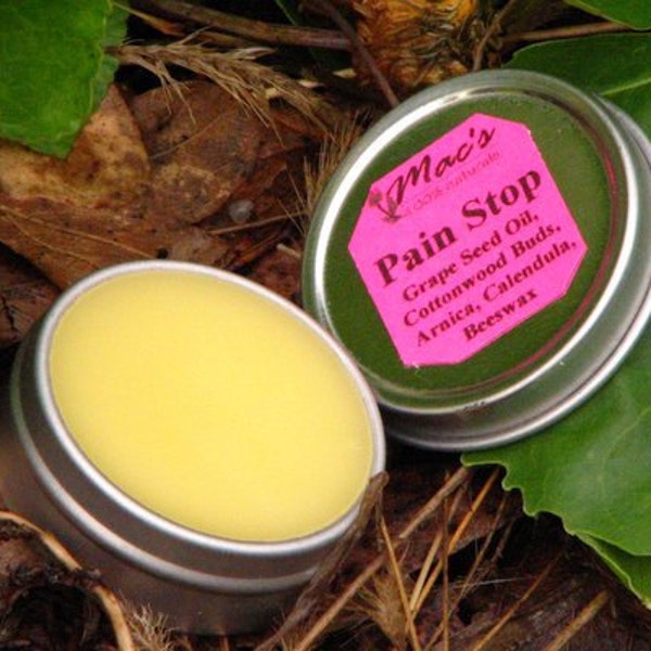 Mac's 100 % Naturals Pain Stop Salve