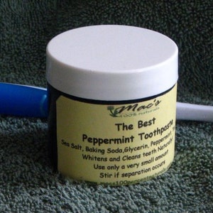 Mac&#39;s 100% Naturals Best Mint Toothpaste, Peppermint, Cinnamint, Cinnamin, NEW and IMPROVED!