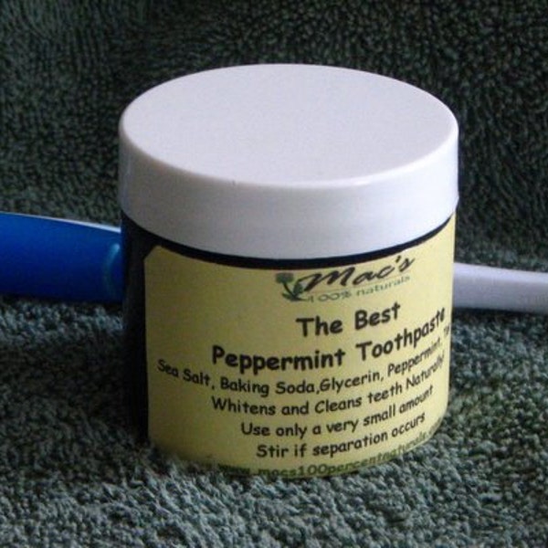 Mac's 100% Naturals Best Mint Toothpaste, Peppermint, Cinnamint, Cinnamin, NEW and IMPROVED!