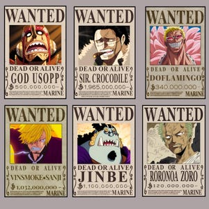 Sanji wanted poster - Etsy 日本