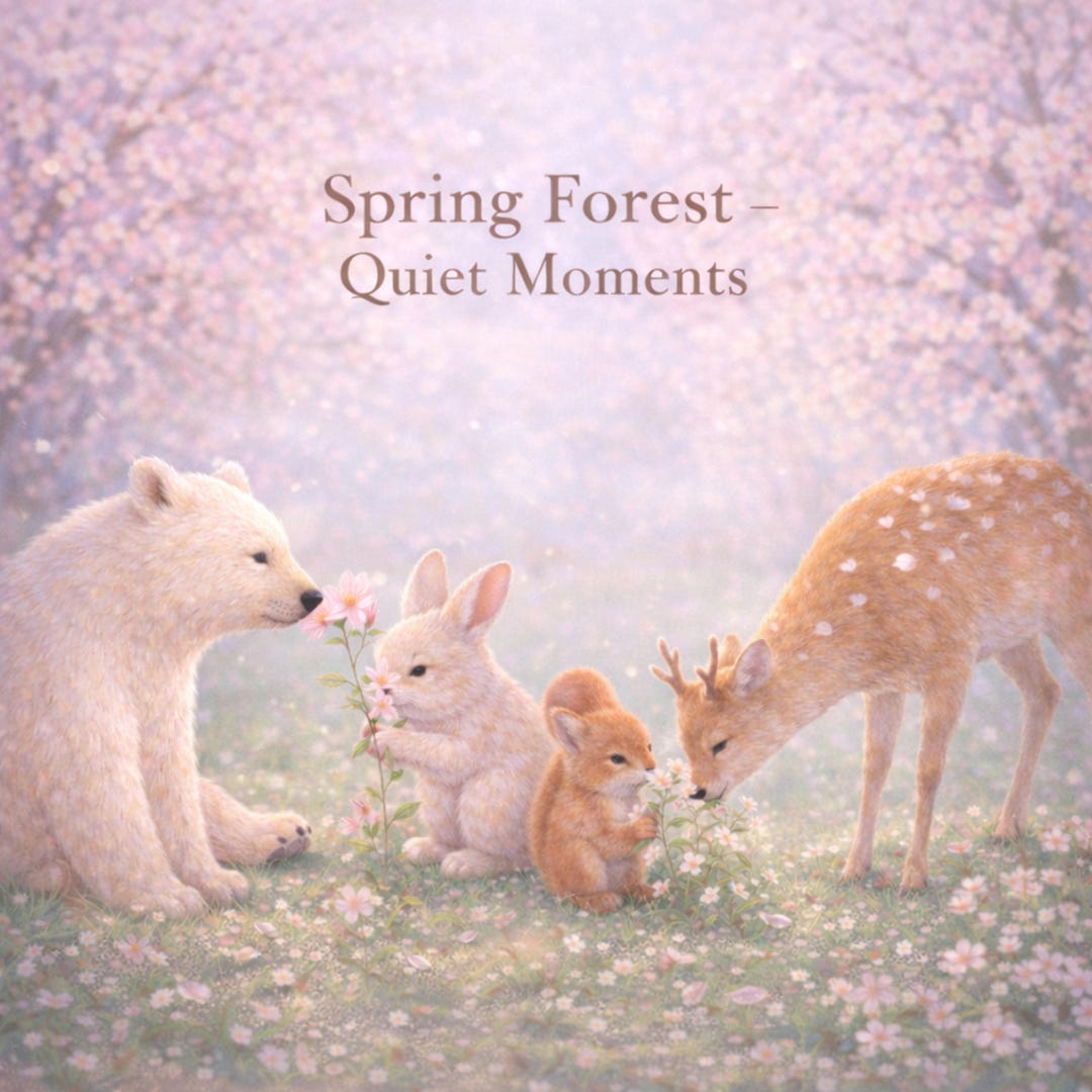 Spring Forest Animals Clipart, Watercolor Woodland Animals PNG, Bear ...