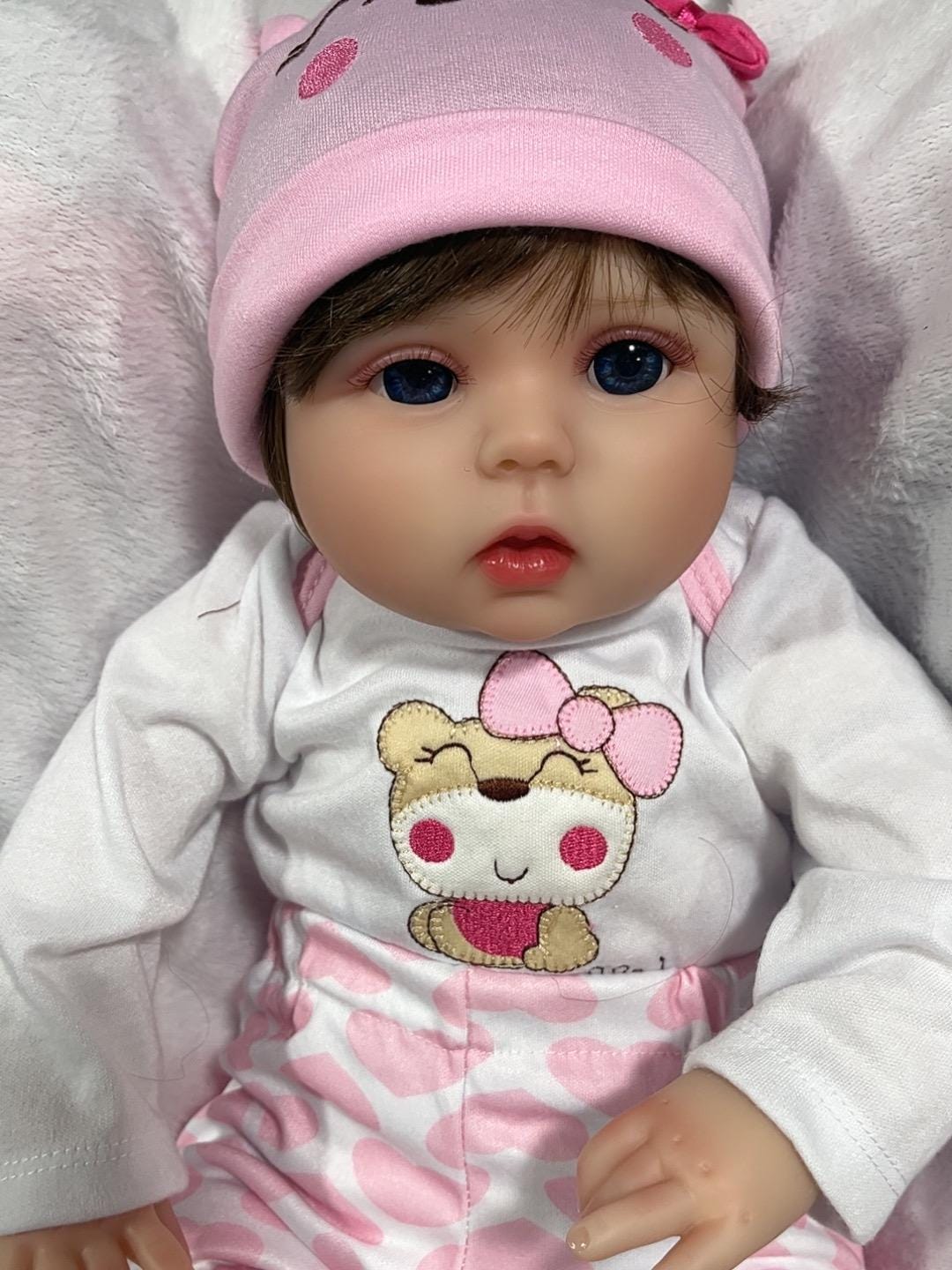 Reborn baby dolls girl with eyes open - Etsy 日本