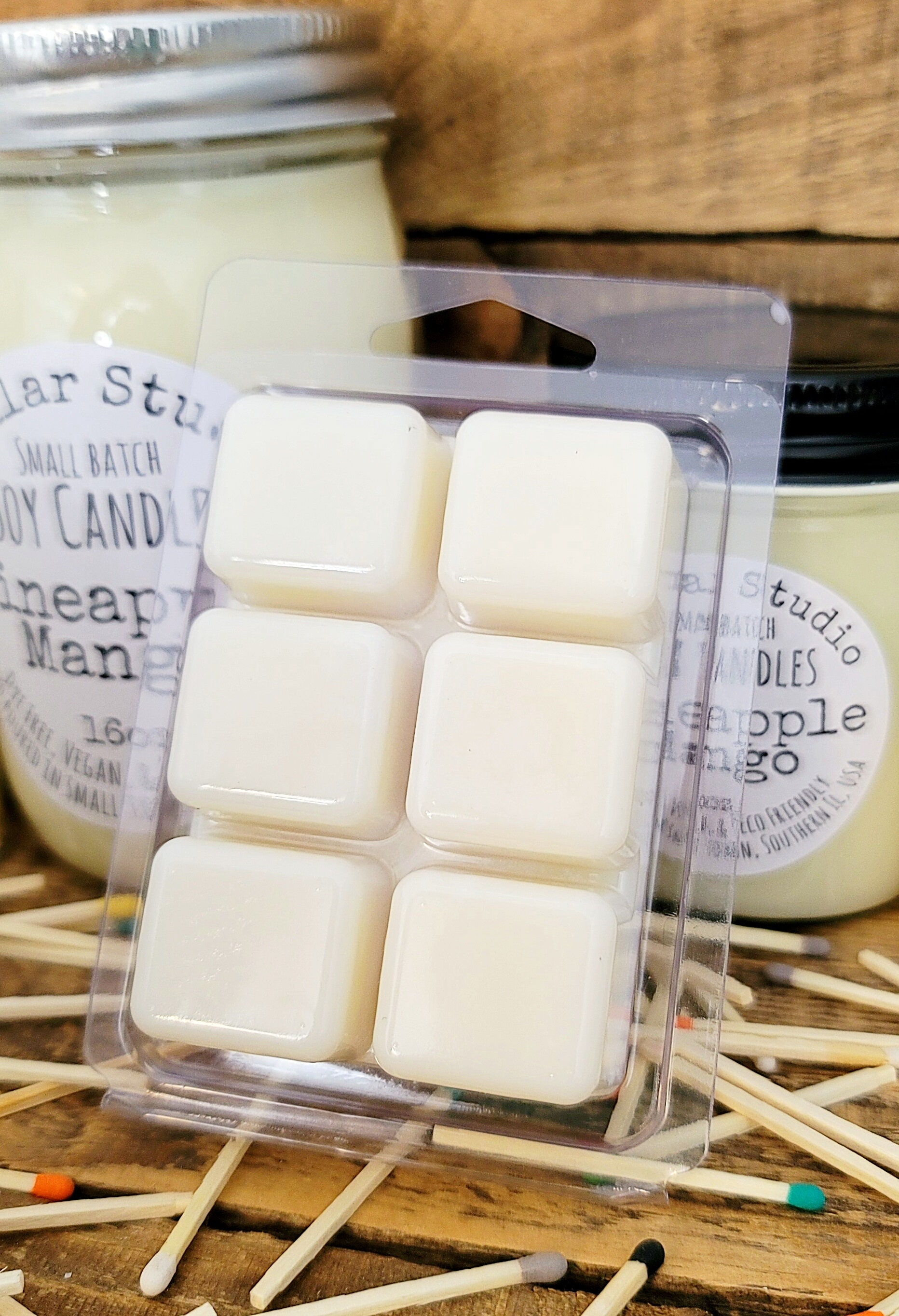 Soy Candles/Wax MeltsPINEAPPLE MANGOHand Poured Small Batch Etsy España