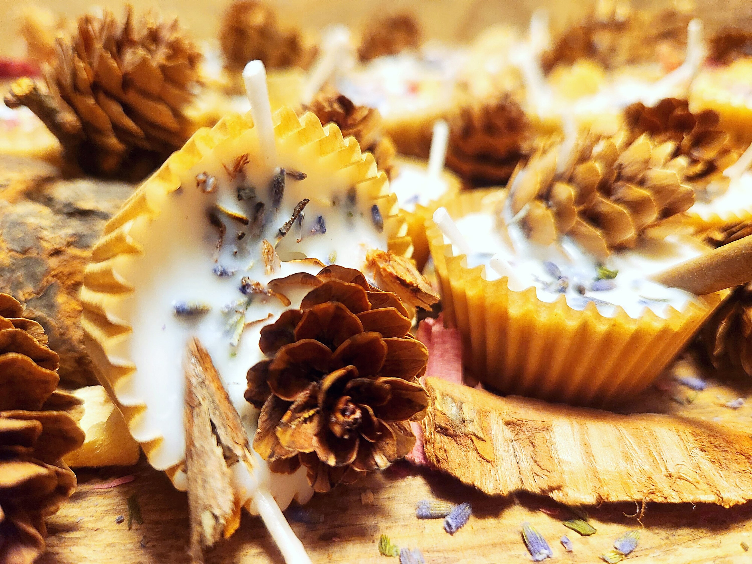 Natural Fire Starters/lavender & Cedarwood/campfire Starters/wood ...