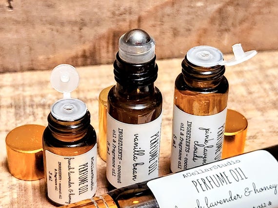 Perfume Oil, Roll on Perfume, 55+ Scents to Choose From! Glass