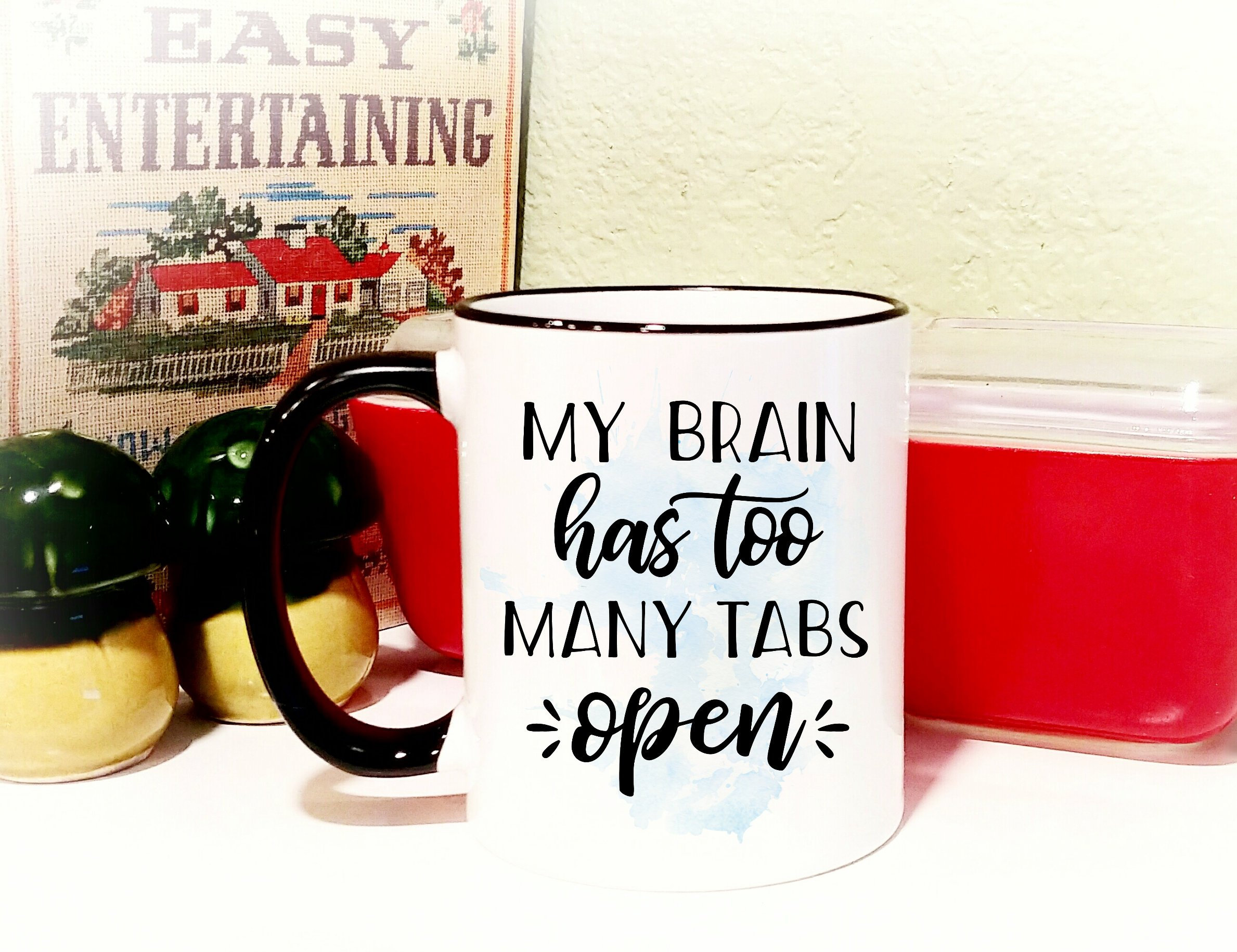 Coffee make your brain go Weeeeee - Coffee Mug – Just In Case Deck