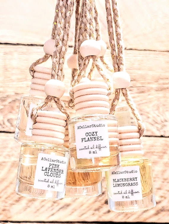 Car Air Freshener, Car Oil Diffuser, Hanging Car Freshener, New Car Gift, Hanging Car Diffuser, Car Accessories, Car Freshies, 55+ Scents!