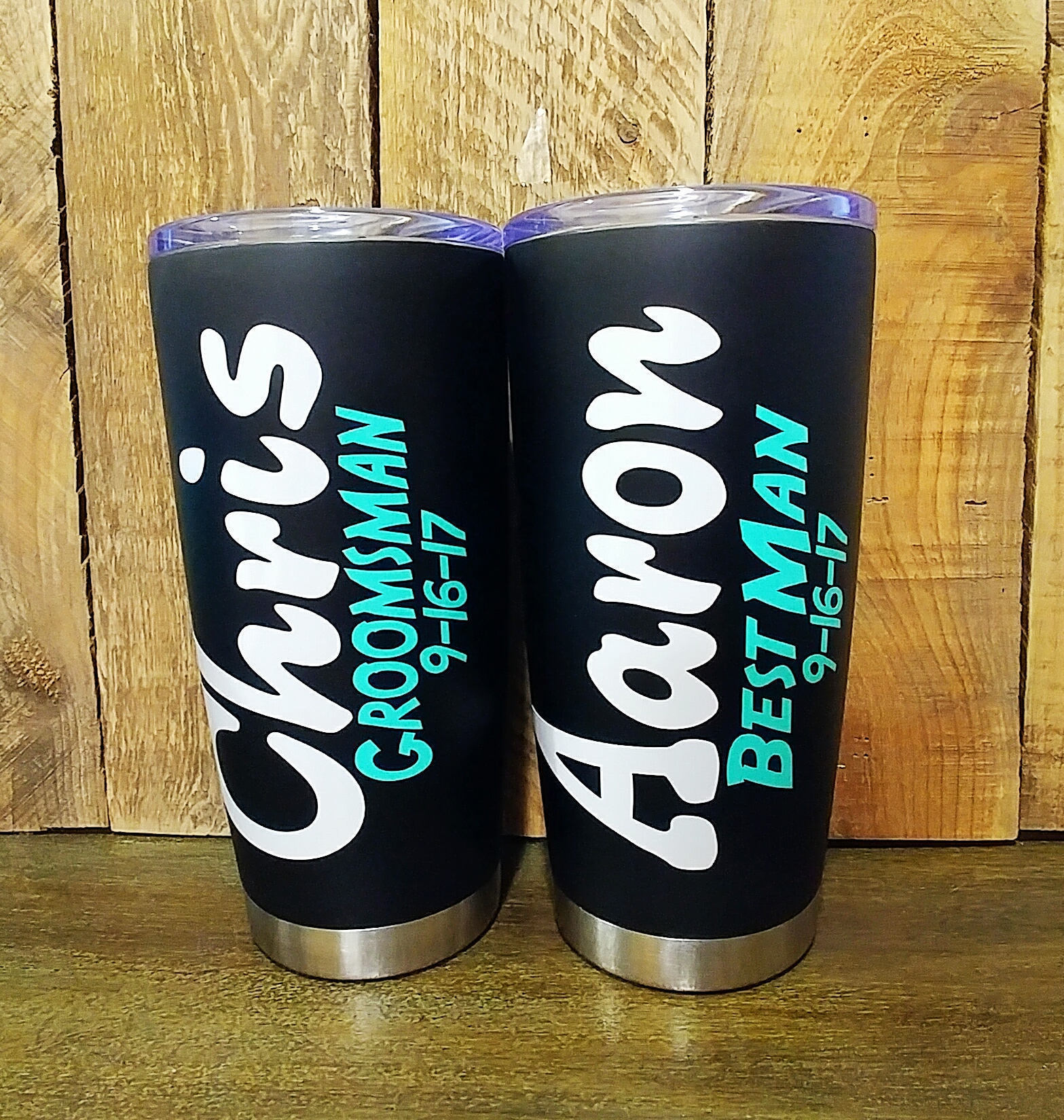 Set 7 Tumblerspersonalized Name20 Oz Stainless Etsy