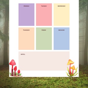Weekly Waldorf Circle Planning Sheet PRINTABLE