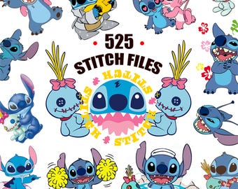 500+ steken svg, stekenbundel, steken clipart, stitch png, lilo and stitch svg, cricut svg, silhouet svg, steek gelaagde, steek svg cricut