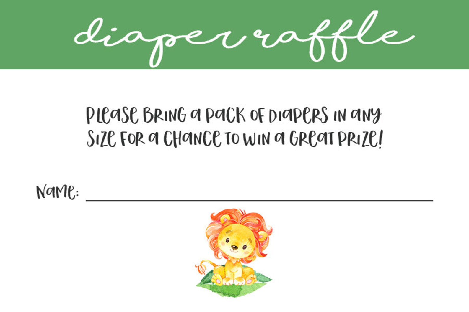 Lion Baby Shower Roaring Good Time Lion Baby Shower Etsy