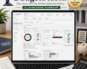 BudgetBeacon Budget Planner App: Monthly Paycheck Budget, Bills, Savings and Debt