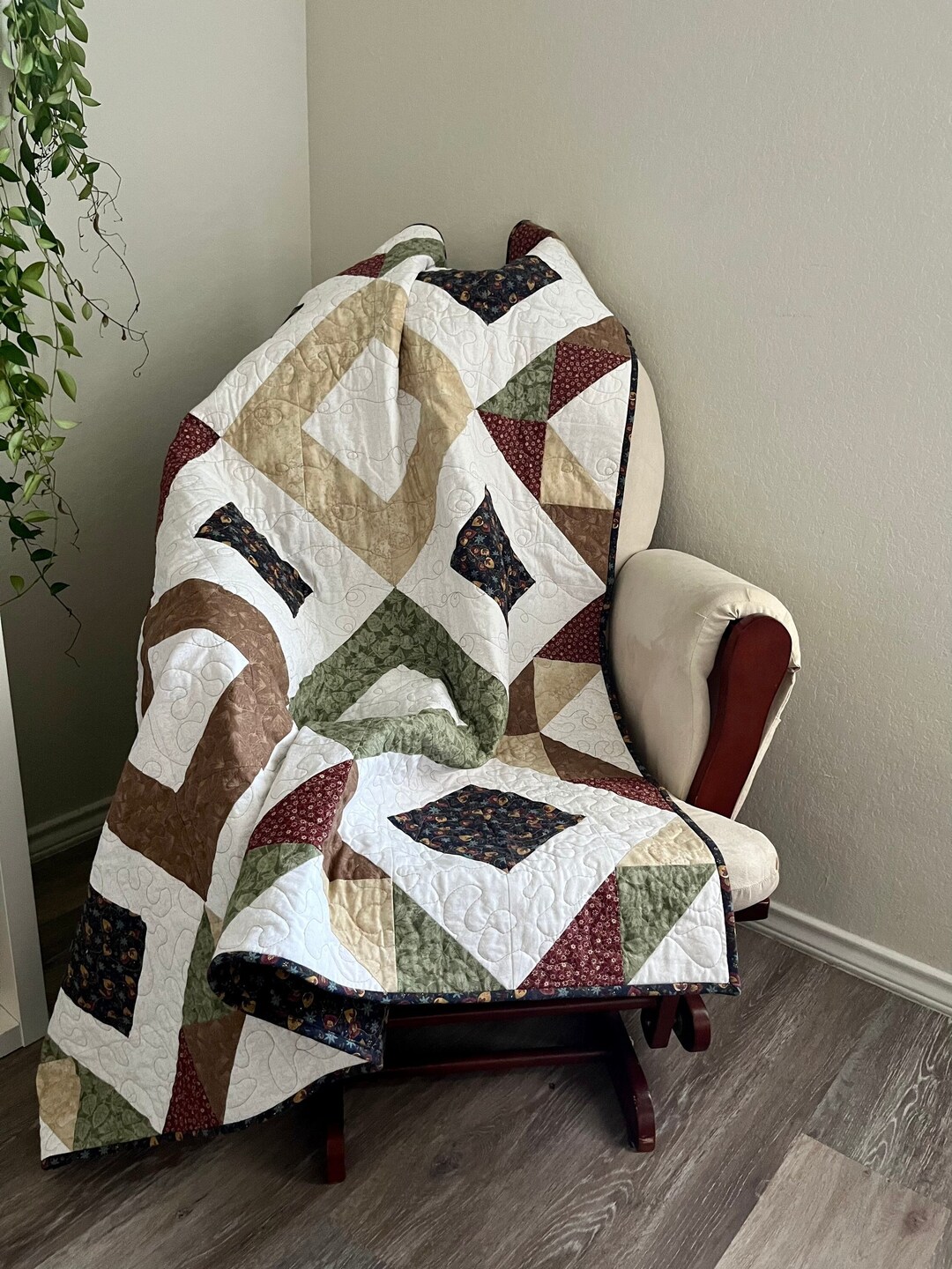 Lap Quilt, Picnic Blanket - Etsy
