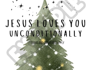 Funny Christian Christmas PNG – Religious Dark Humor Clipart (Digital Download)