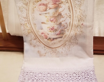 NEW! Victorian or French Printed Kitchen Flour sak towels