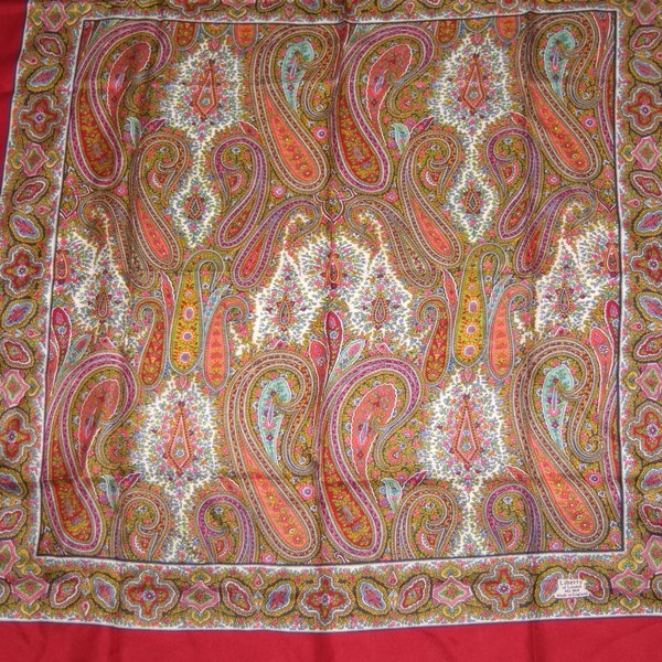 Vintage 1960s Liberty of London scarf - RESERVED for HEATHER - Please do NOT buy