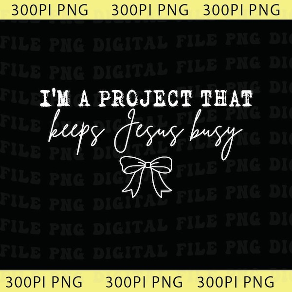 Rolig kristen png, jag är ett projekt som håller Jesus upptagen png, kokett kristen png, kristen kvinna gåva, Jesus png