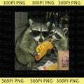 Raccoon Eating Tacos Png, Silly Png Gift, Vintage Png, Funny Png, Tacos Lover Raccoon Png product logo