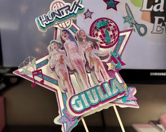 Decorazione per torta Kpop Demon Huntress