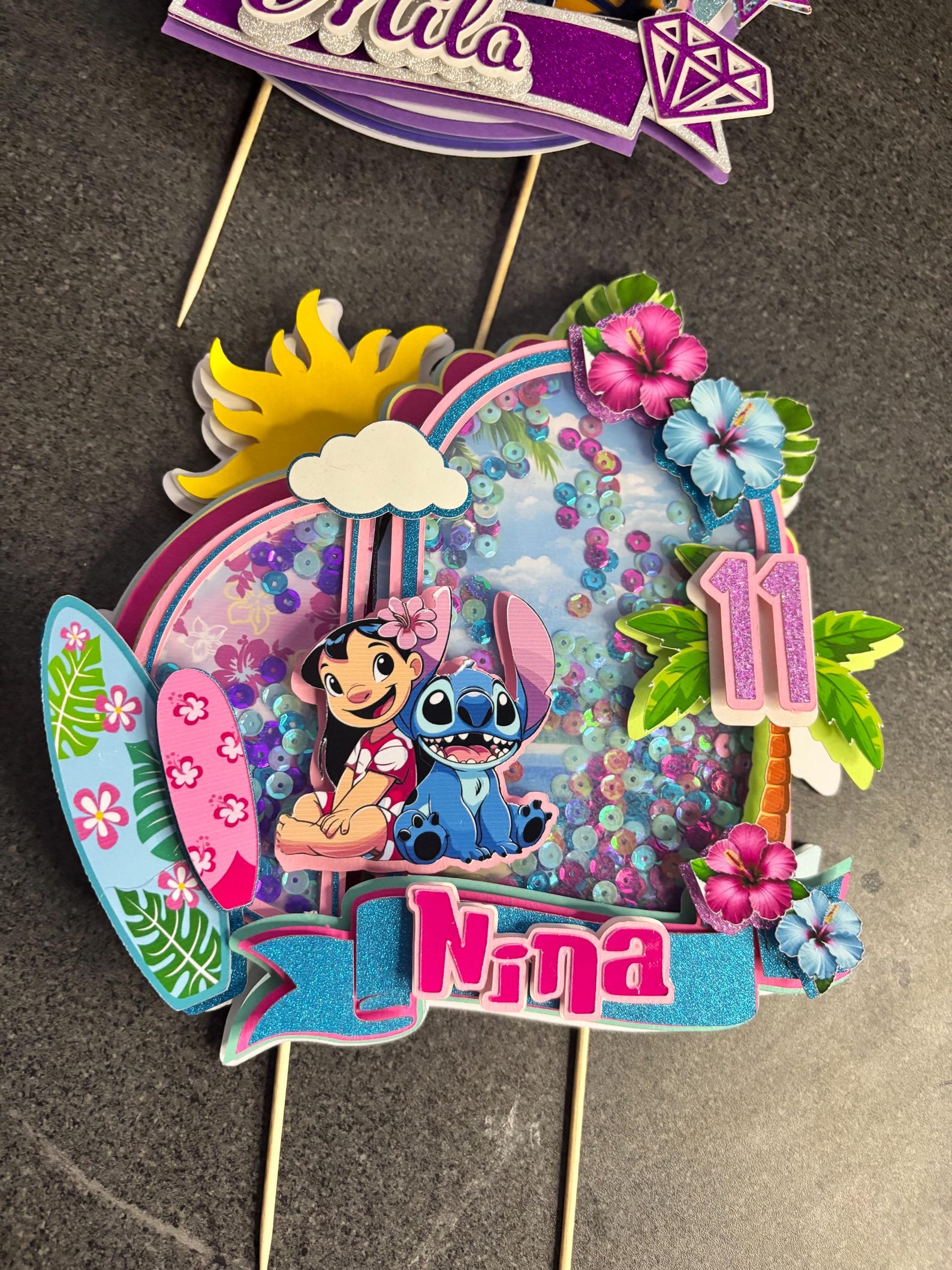 Lilo & Stitch Cake Topper Lilo and Stitch Cake Decoration Stitch — free download