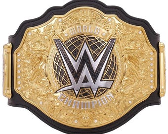 World Heavyweight Wrestling Championship Title belt 4MM in DICAST