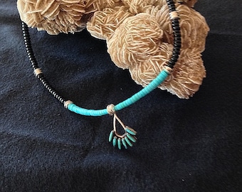 Zuni Turquoise Pendant