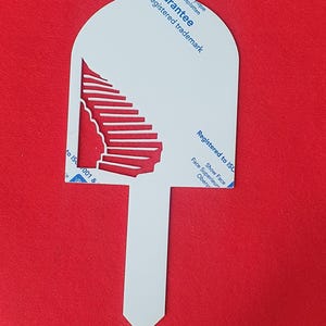 Acrylic Stairway Grave Marker Blank – Memorial Garden Stake (26cm x 12.8cm)