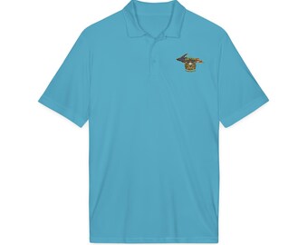 Eagle with American Flag Polo