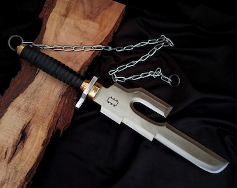 Toji Fushiguro's Inverted Spear of Heaven Replica: Jujutsu Kaisen Cosplay Prop with Chain