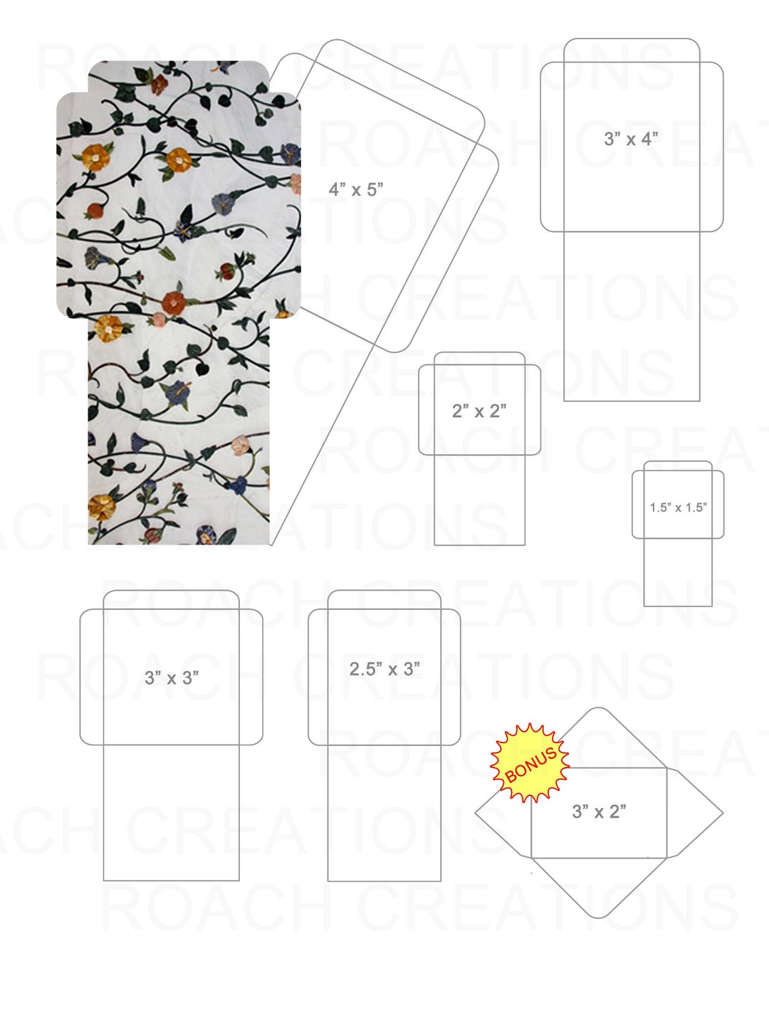 Envelope Templates - Etsy envelope-templates-etsy