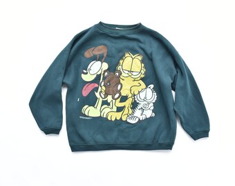 Vintage 1979 Garfield Odie and Nermal Sweatshirt by Paris Sport Club size M