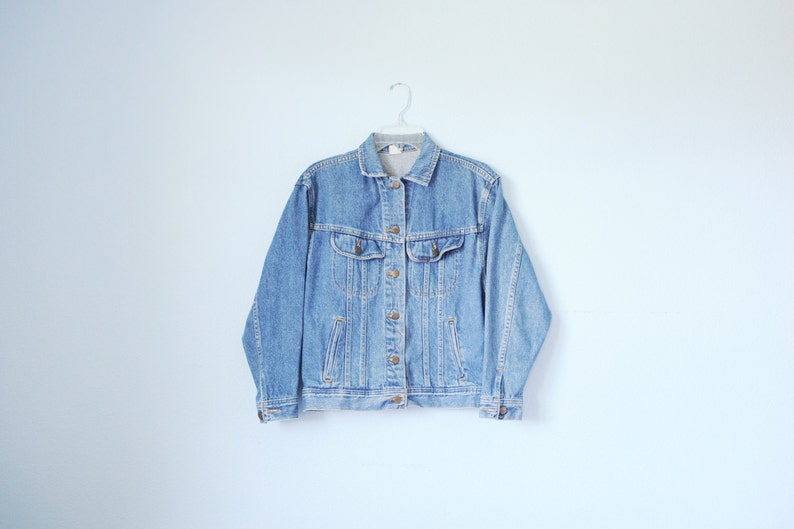 Made in USA Vintage Lee Riders Denim Jacket Womens size Small ITEM635