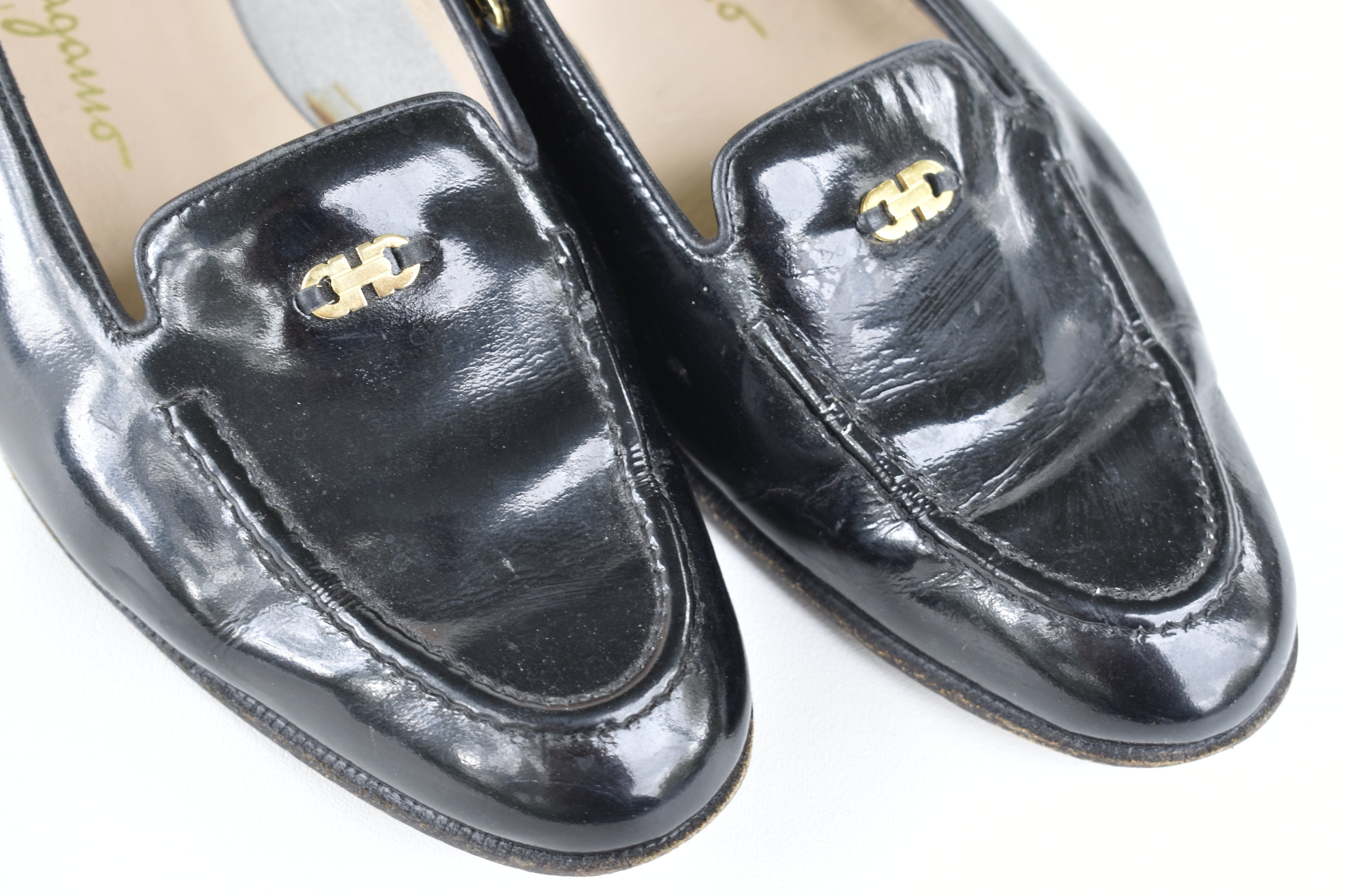 小物 vintage made in italy feragamo cashmere Vintage Salvatore Ferragamo Loafers Made in Italy Womens 7