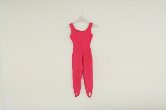 Vintage 80's Jacques Moret Stretch Hot Pink Fitnes