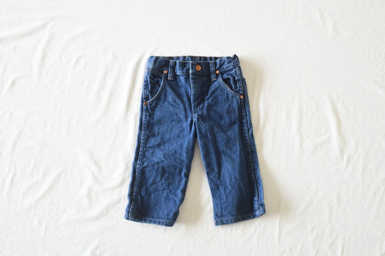 Vintage Wrangler Dark Blue Denim Pants Size 2T Regular ITEM G-202