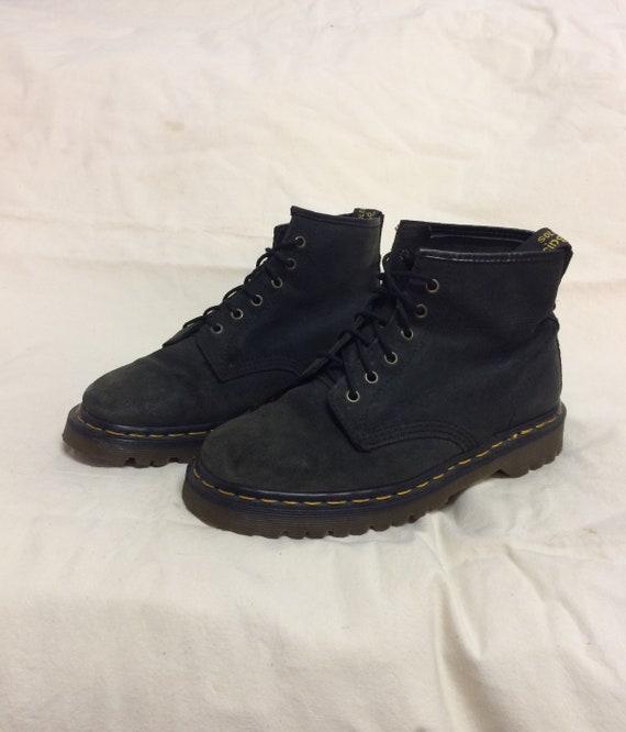 black suede dr martens