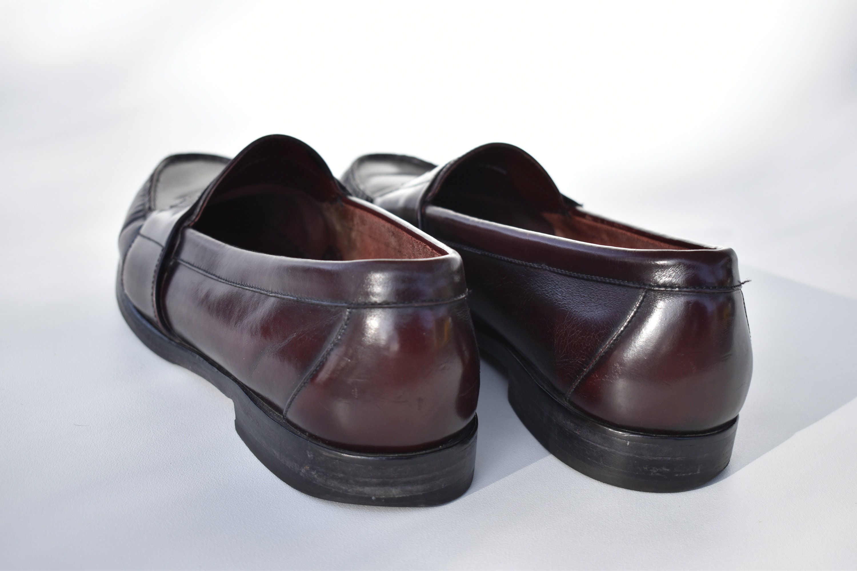 Vintage Cole Haan Penny Loafers With Vibram Soles Mens 11 Itemn2 Etsy