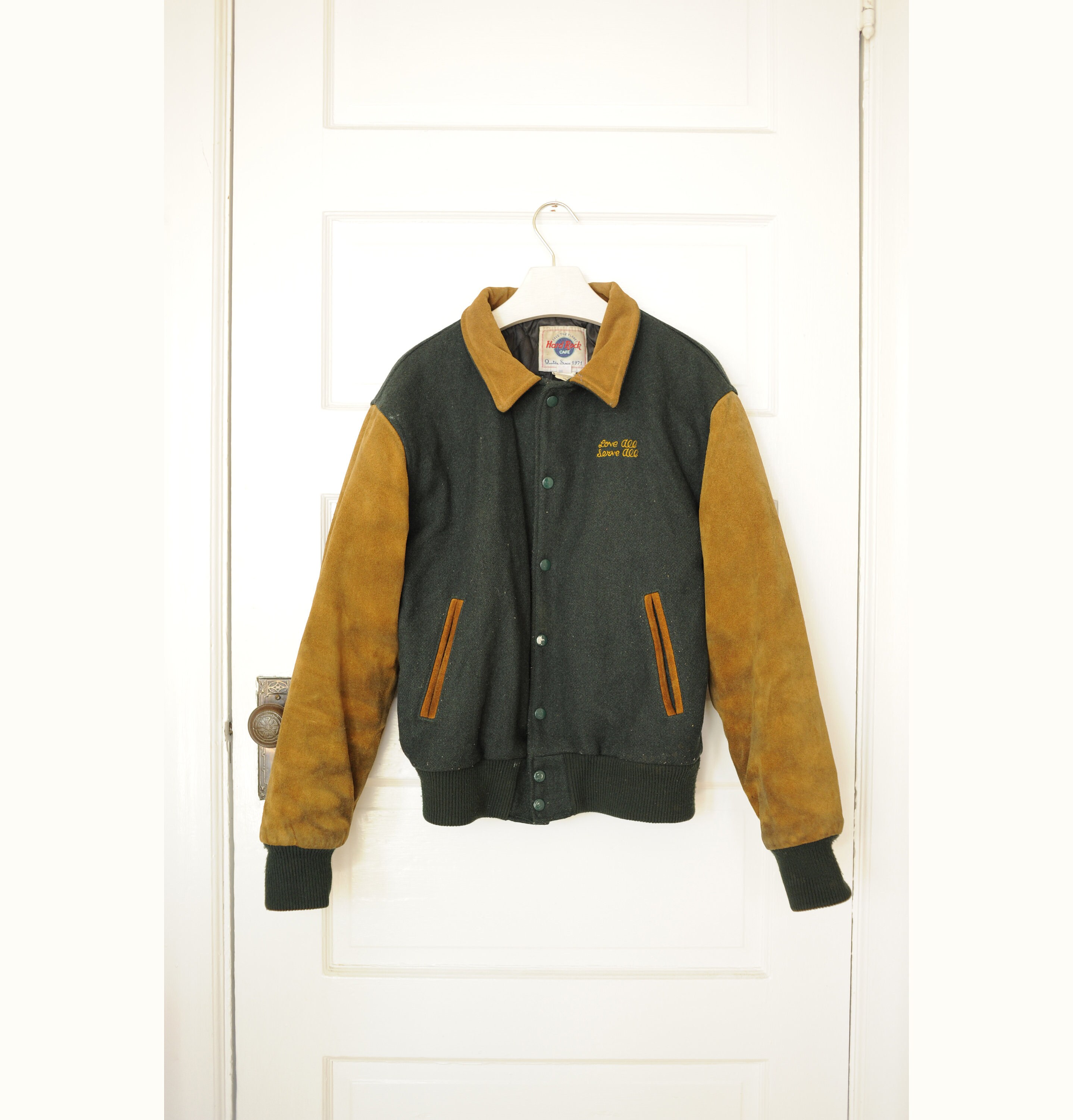 Hard rock cafe bomber jacket sale