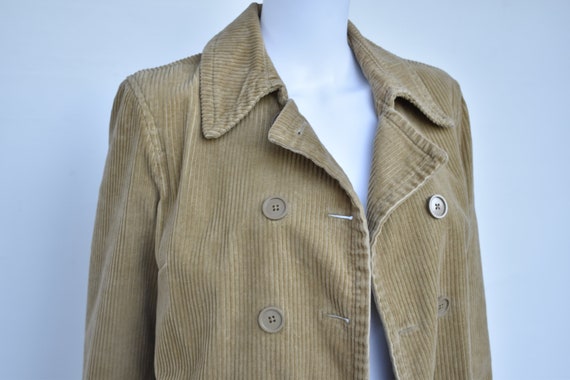 Vintage Gap Corduroy Double Breasted Chore Jacket… - image 5