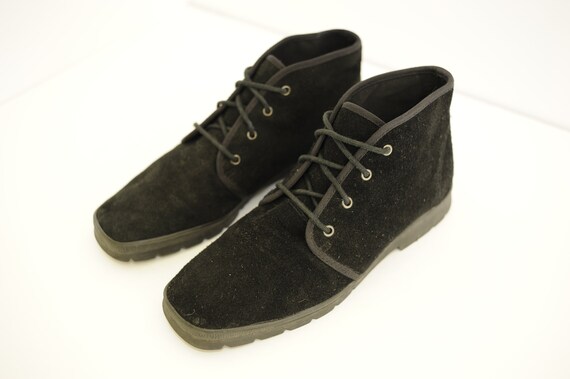 keds black suede shoes