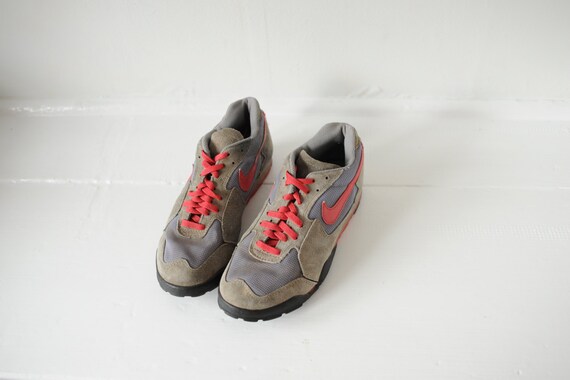 pink leather nike shoes