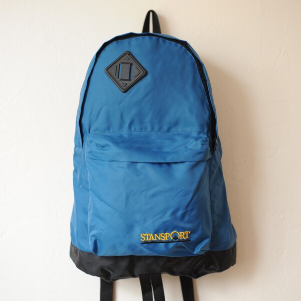 Vintage Stansport Light Weight Blue Small Daypack Backpack