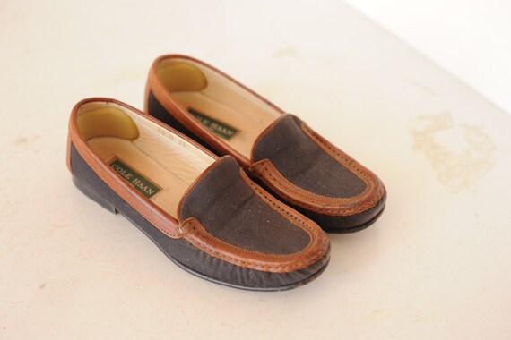 cole haan canvas loafers