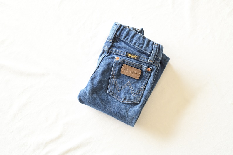 Vintage Wrangler Dark Blue Denim Pants Size 2T Regular ITEM G-202