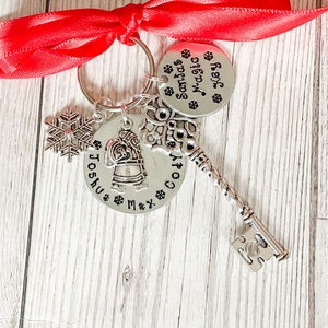 Santas Magic Key, Magic Santa Key, Santa Key, Personalised Magic Key, Christmas Keepsake, Christmas Key, Hand Stamped Santa Key, Keepsake