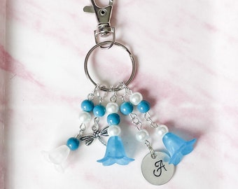 Dragonfly Handbag Charm Beaded, Initial Bag Charm, Bag Charm Pull, Dragonfly Charm, Beaded Bag Charm, Dragonfly Gifts For Women, Purse Charm