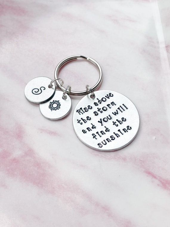Personalised quote deals keyring
