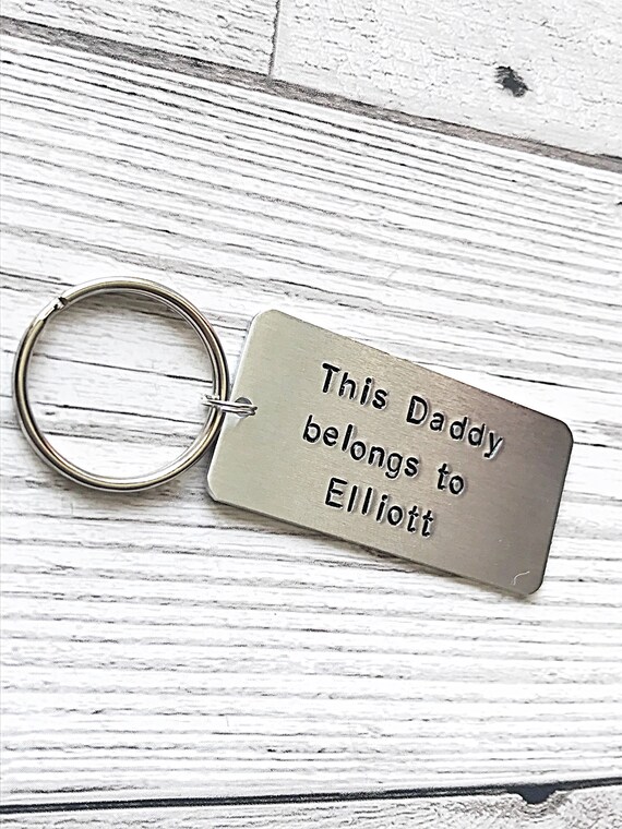 New dad best sale keyring